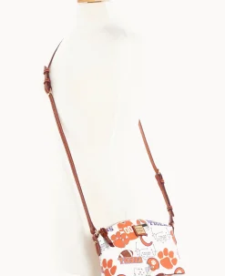Dooney & Bourke Game Day Ready|Printed Fabric<Collegiate University Suki Crossbody CLEMSON