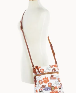 Dooney & Bourke Game Day Ready|Printed Fabric<Collegiate University Crossbody CLEMSON