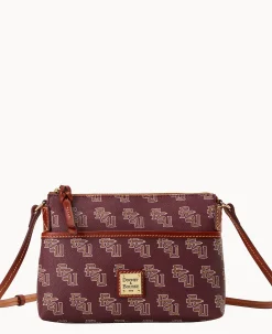 Dooney & Bourke Game Day Ready|Printed Fabric<Collegiate Florida State Ginger Crossbody Florida State University