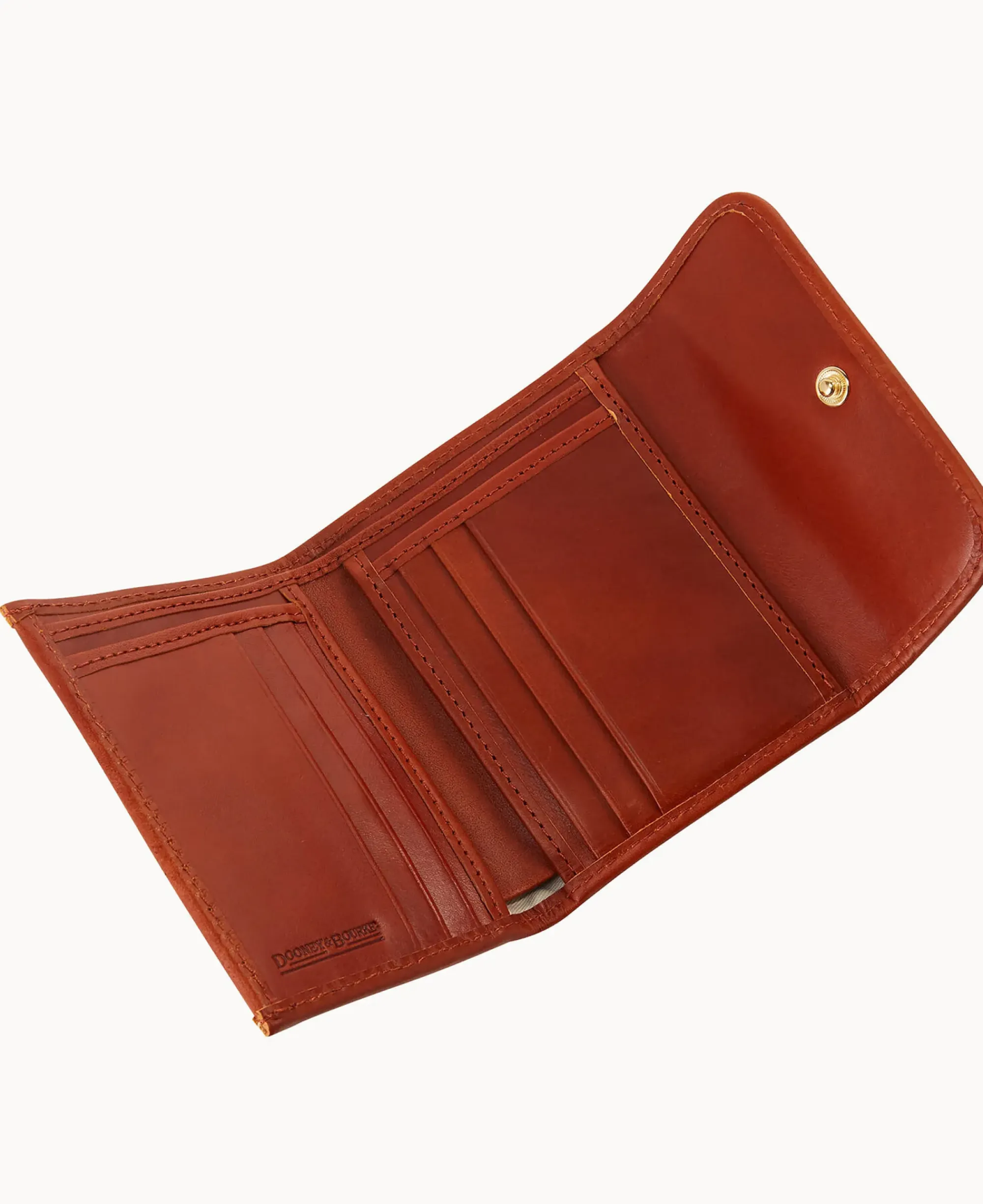 Dooney & Bourke Grab and Go|Wallets<Collegiate University Flap Credit Card Wallet OHIO STATE