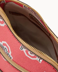 Dooney & Bourke Printed Fabric|Mini Bags<Collegiate University Domed Crossbody Ohio State