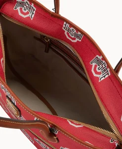 Dooney & Bourke Printed Fabric|Shoulder Bags<Collegiate University Tote Ohio State