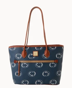 Dooney & Bourke Printed Fabric|Shoulder Bags<Collegiate University Tote Penn State