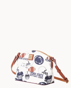 Dooney & Bourke Game Day Ready|Printed Fabric<Collegiate University Suki Crossbody PENN STATE