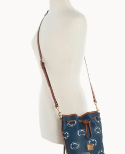 Dooney & Bourke Printed Fabric|Mini Bags<Collegiate University Small Drawstring Penn State