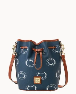 Dooney & Bourke Printed Fabric|Mini Bags<Collegiate University Small Drawstring Penn State