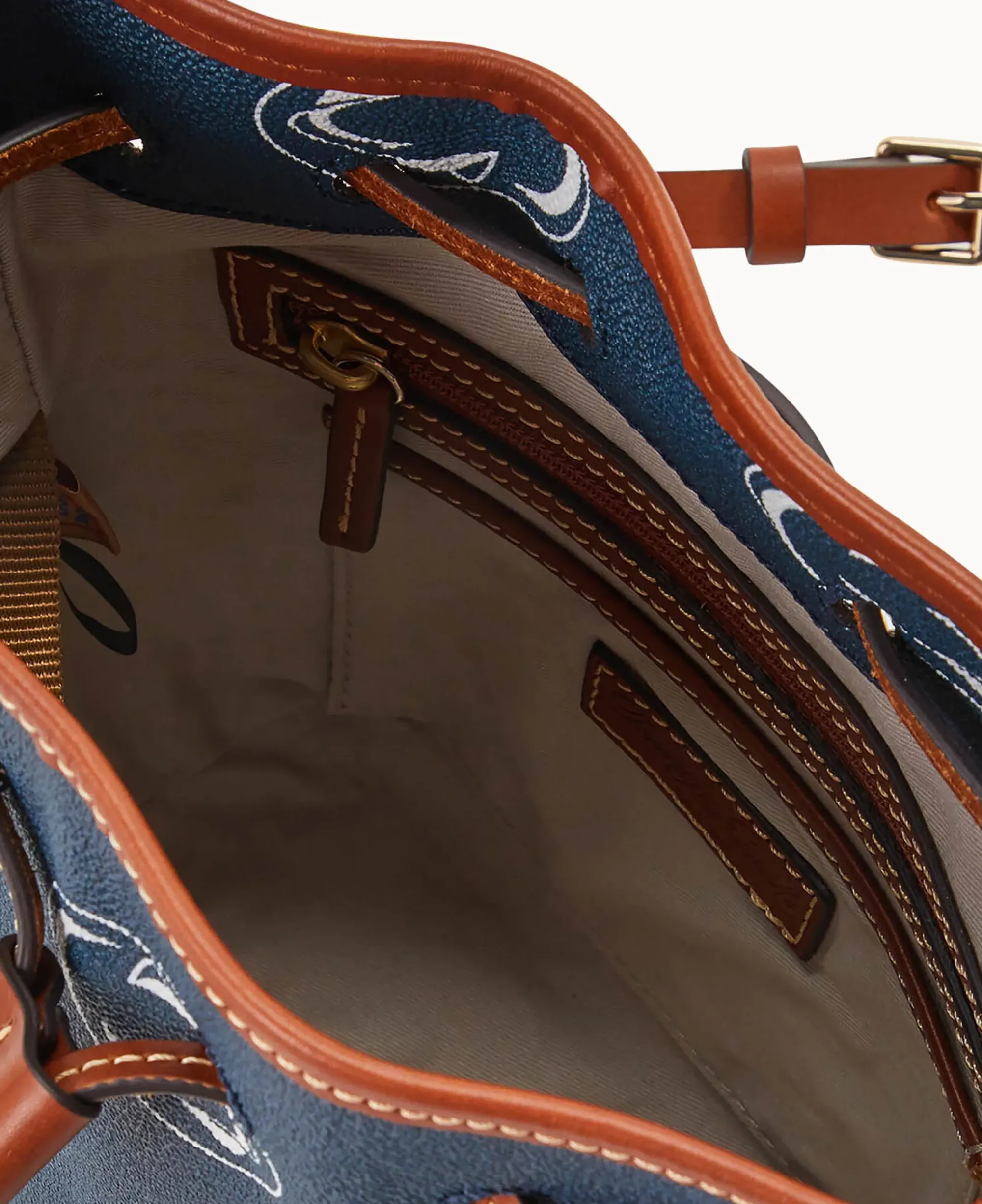 Dooney & Bourke Printed Fabric|Mini Bags<Collegiate University Small Drawstring Penn State