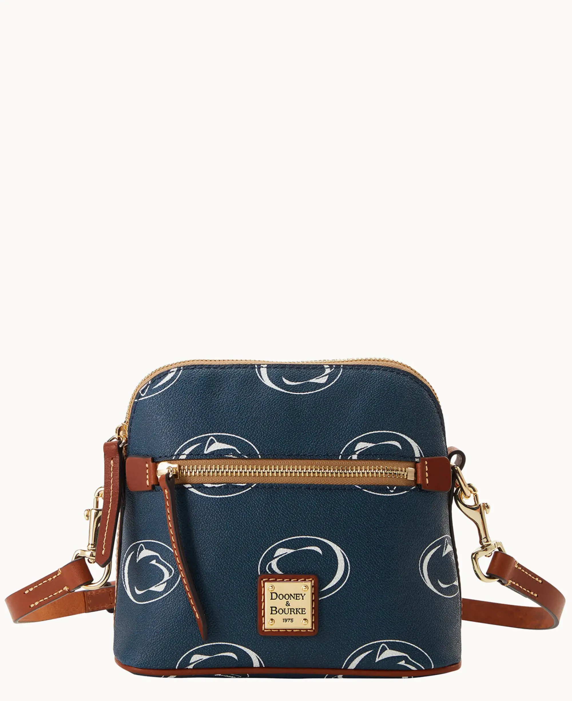 Dooney & Bourke Printed Fabric|Mini Bags<Collegiate University Domed Crossbody Penn State