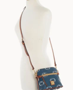 Dooney & Bourke Printed Fabric|Mini Bags<Collegiate University Domed Crossbody Penn State