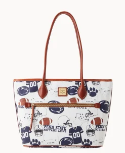 Dooney & Bourke Game Day Ready|Printed Fabric<Collegiate University Tote PENN STATE