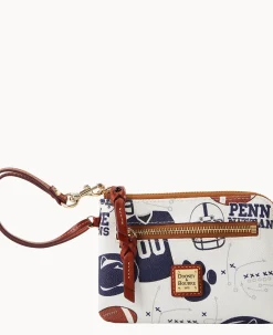 Dooney & Bourke Grab and Go|Wristlets<Collegiate University Zip Around Wristlet PENN STATE