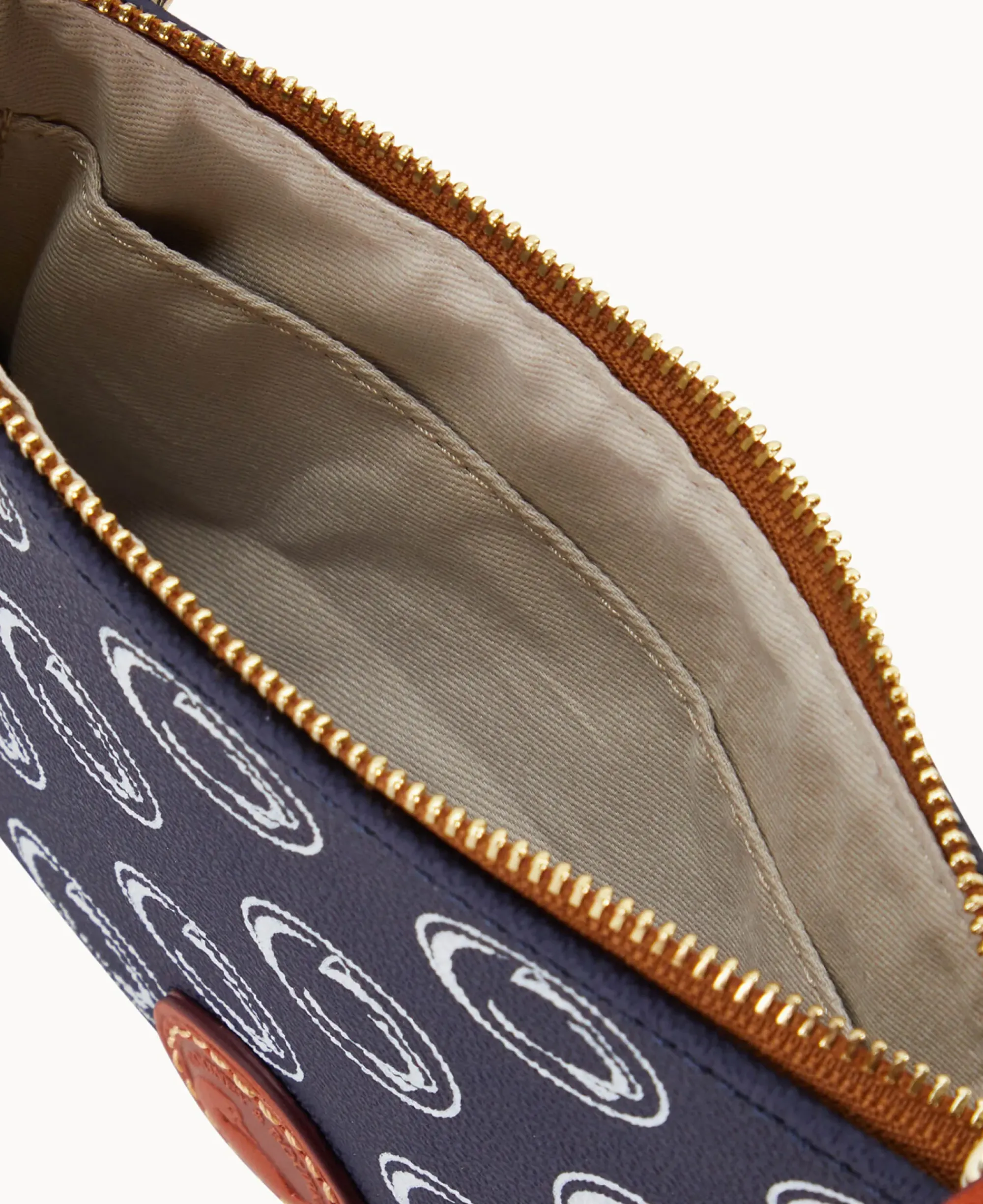 Dooney & Bourke Game Day Ready|Printed Fabric<Collegiate University Top Zip Crossbody Penn State