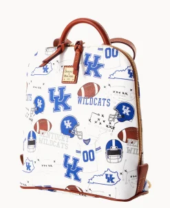 Dooney & Bourke Game Day Ready|Printed Fabric<Collegiate University of Kentucky Zip Pod Backpack U OF KENTUCKY