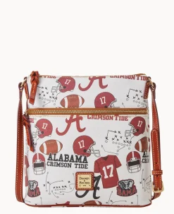 Dooney & Bourke Game Day Ready|Printed Fabric<Collegiate University of Alabama Crossbody U OF ALABAMA