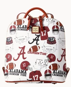 Dooney & Bourke Game Day Ready|Printed Fabric<Collegiate University of Zip Pod Backpack Alabama