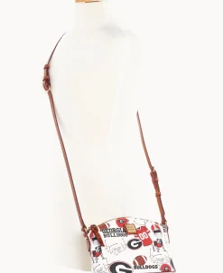 Dooney & Bourke Game Day Ready|Printed Fabric<Collegiate University of Suki Crossbody Georgia
