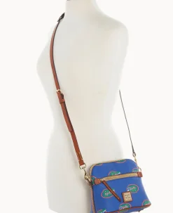 Dooney & Bourke Printed Fabric|Mini Bags<Collegiate University of Domed Crossbody Florida