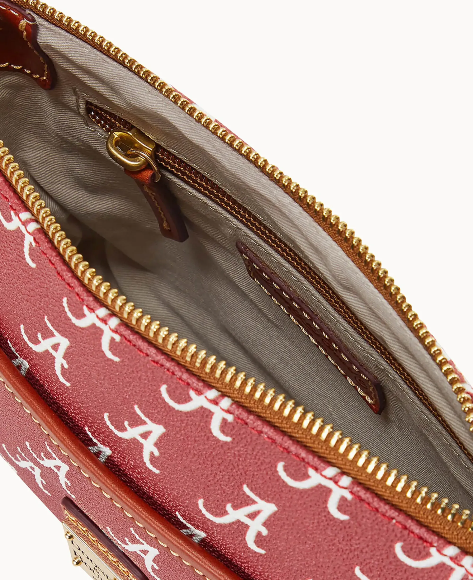 Dooney & Bourke Game Day Ready|Printed Fabric<Collegiate University of Alabama Ginger Crossbody U OF ALABAMA