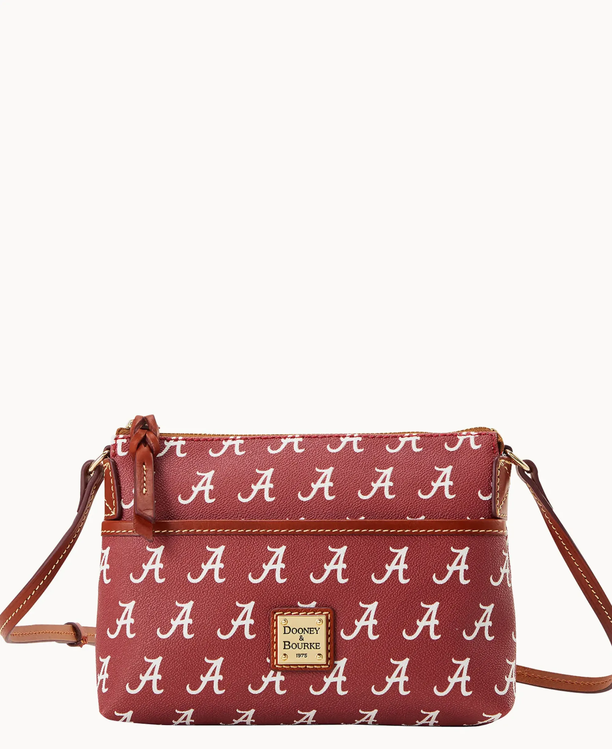Dooney & Bourke Game Day Ready|Printed Fabric<Collegiate University of Alabama Ginger Crossbody U OF ALABAMA