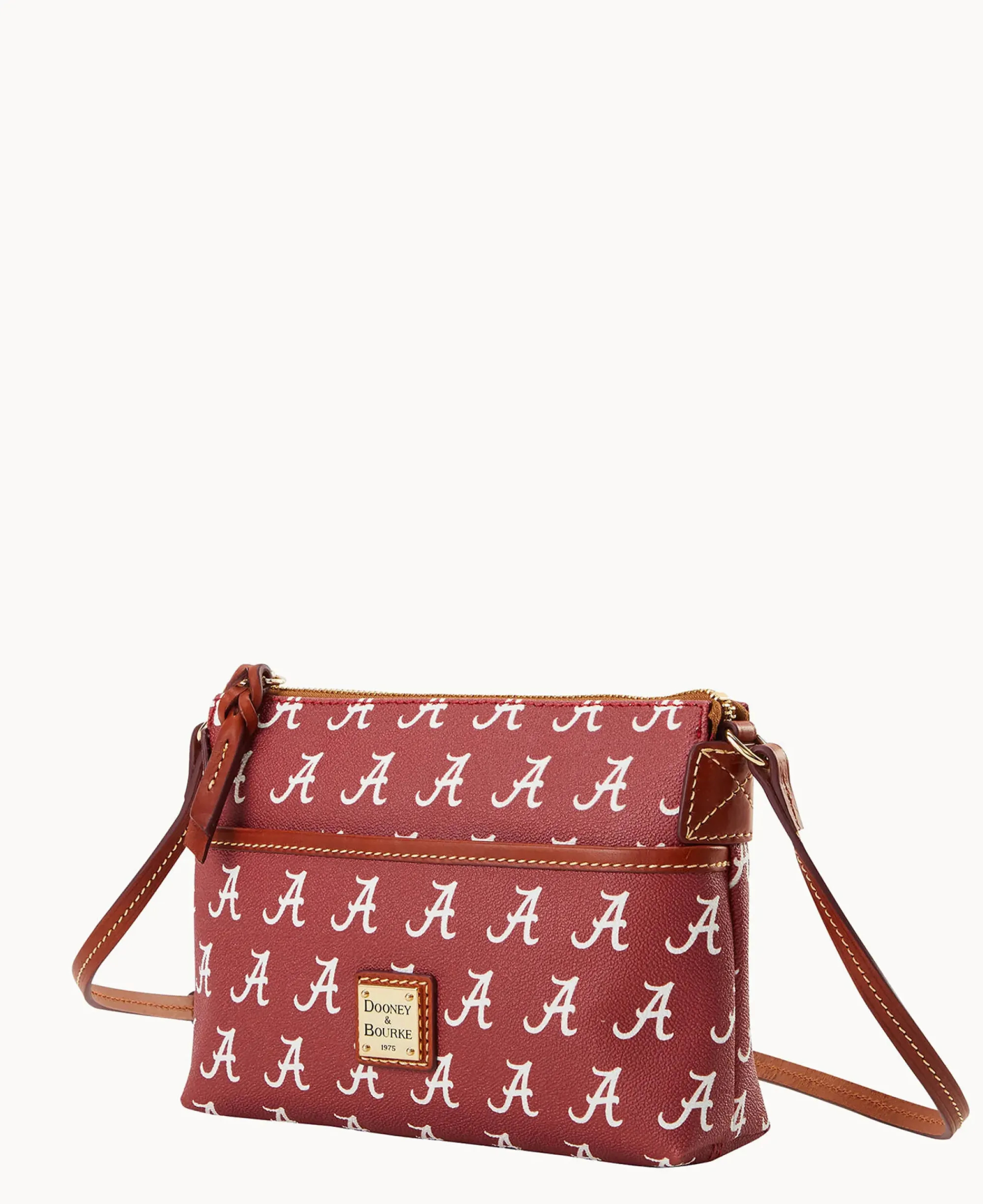 Dooney & Bourke Game Day Ready|Printed Fabric<Collegiate University of Alabama Ginger Crossbody U OF ALABAMA