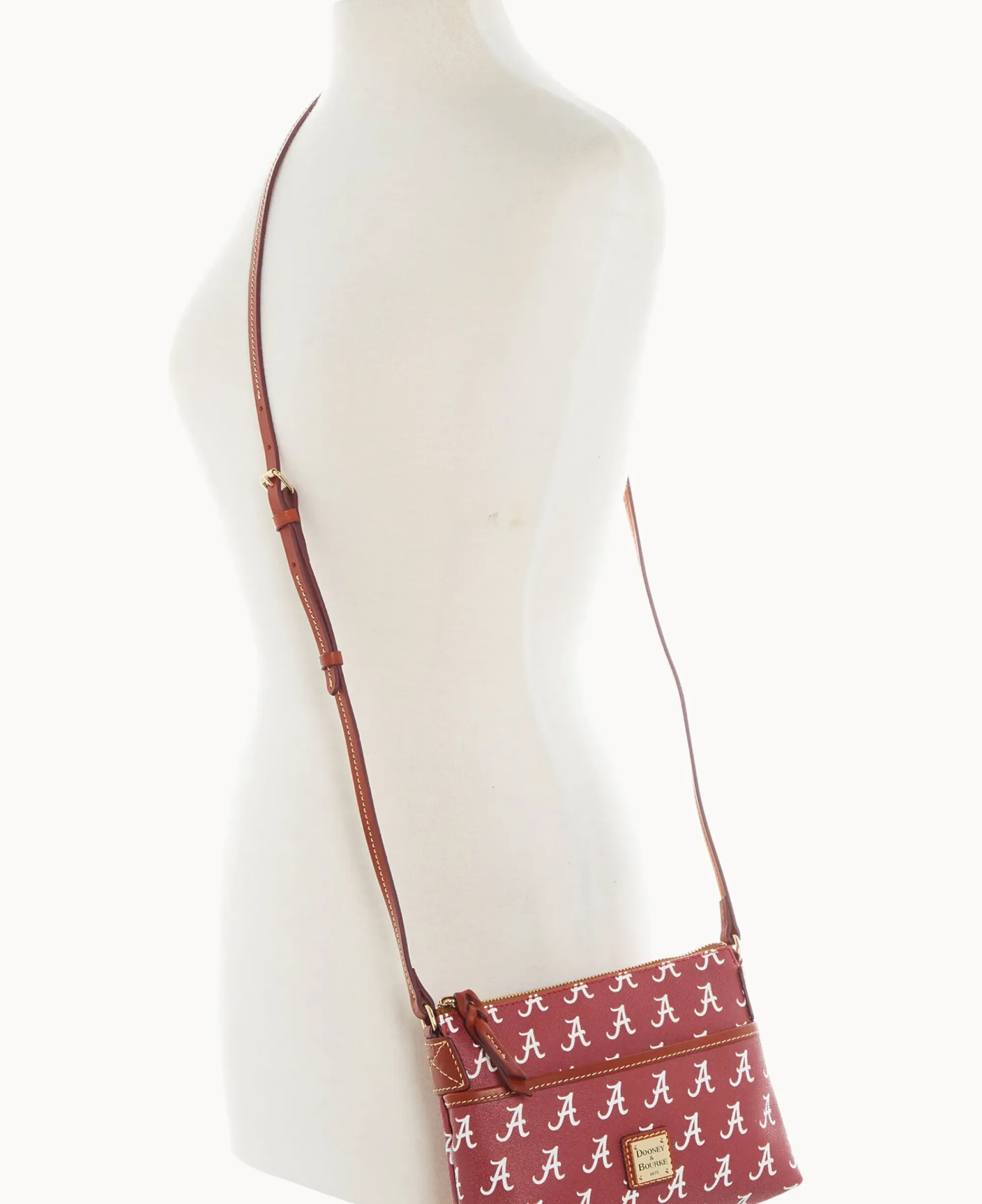 Dooney & Bourke Game Day Ready|Printed Fabric<Collegiate University of Alabama Ginger Crossbody U OF ALABAMA