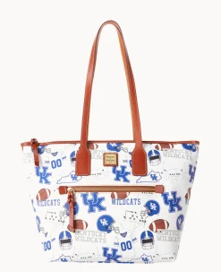 Dooney & Bourke Game Day Ready|Printed Fabric<Collegiate University of Kentucky Tote U OF KENTUCKY