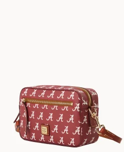 Dooney & Bourke Game Day Ready|Printed Fabric<Collegiate University of Alabama Camera Zip Crossbody U OF ALABAMA