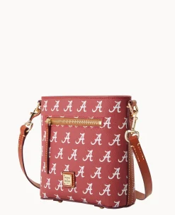 Dooney & Bourke Game Day Ready|Printed Fabric<Collegiate University of Alabama Small Zip Crossbody U OF ALABAMA