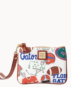 Dooney & Bourke Grab and Go|Wristlets<Collegiate University of Florida Stadium Wristlet U OF FLORIDA