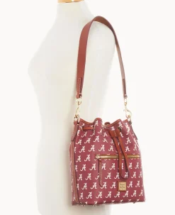 Dooney & Bourke Game Day Ready|Printed Fabric<Collegiate University of Alabama Drawstring U OF ALABAMA