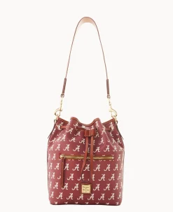 Dooney & Bourke Game Day Ready|Printed Fabric<Collegiate University of Alabama Drawstring U OF ALABAMA