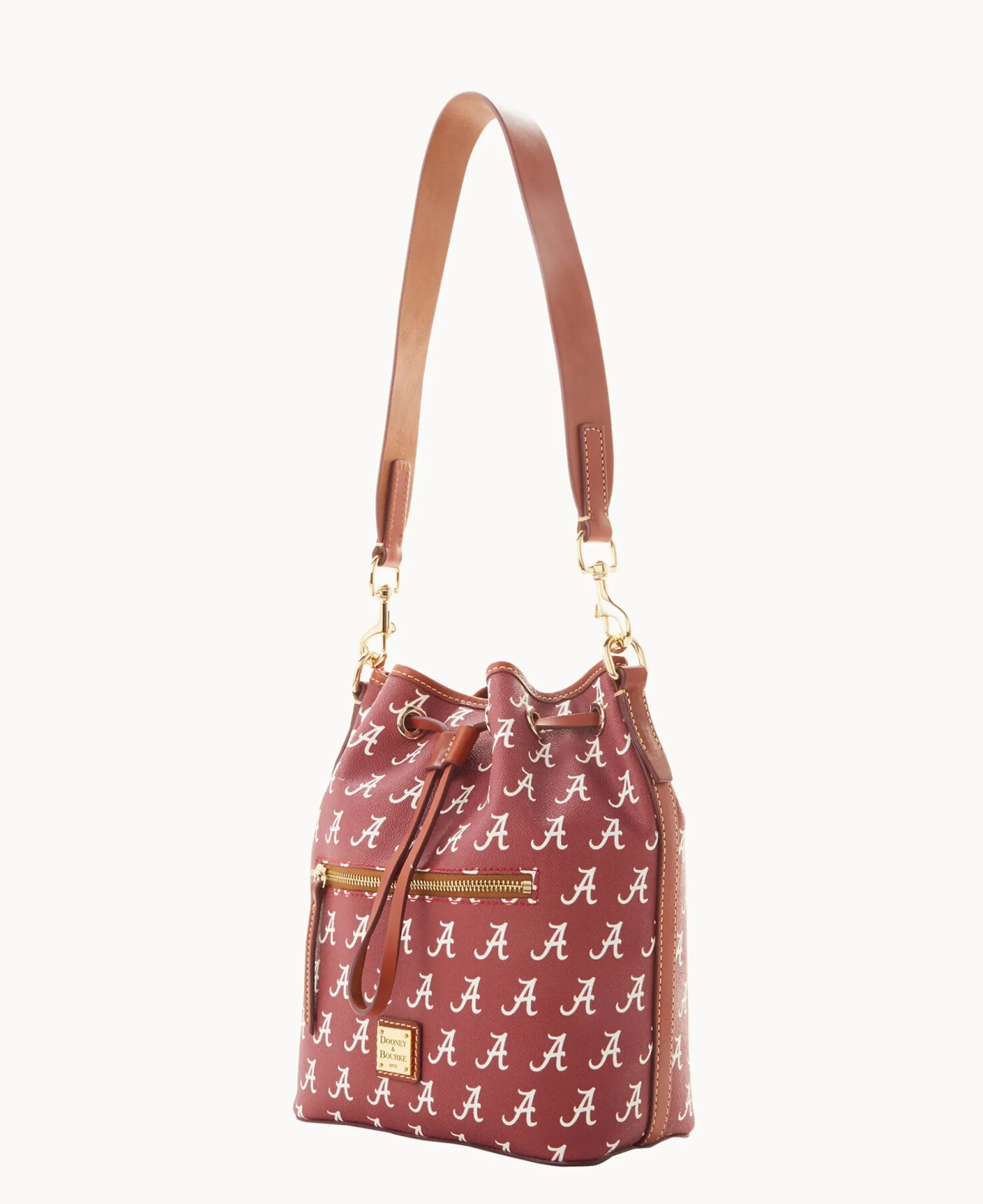 Dooney & Bourke Game Day Ready|Printed Fabric<Collegiate University of Alabama Drawstring U OF ALABAMA