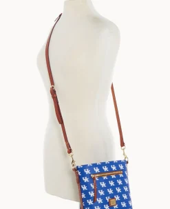 Dooney & Bourke Game Day Ready|Printed Fabric<Collegiate University of Kentucky Small Zip Crossbody U OF KENTUCKY