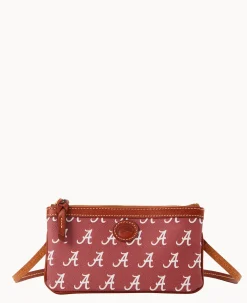 Dooney & Bourke Game Day Ready|Printed Fabric<Collegiate a Large Slim Crossbody University of Alabam