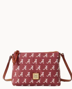 Dooney & Bourke Game Day Ready|Printed Fabric<Collegiate University of Alabama Crossbody Pouchette U OF ALABAMA