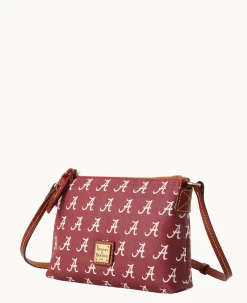 Dooney & Bourke Game Day Ready|Printed Fabric<Collegiate University of Alabama Crossbody Pouchette U OF ALABAMA