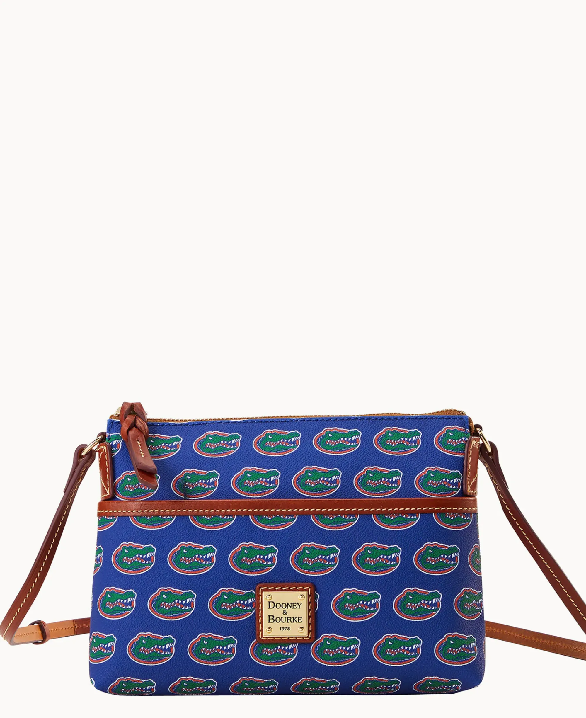 Dooney & Bourke Game Day Ready|Printed Fabric<Collegiate University of Florida Ginger Crossbody U OF FLORIDA