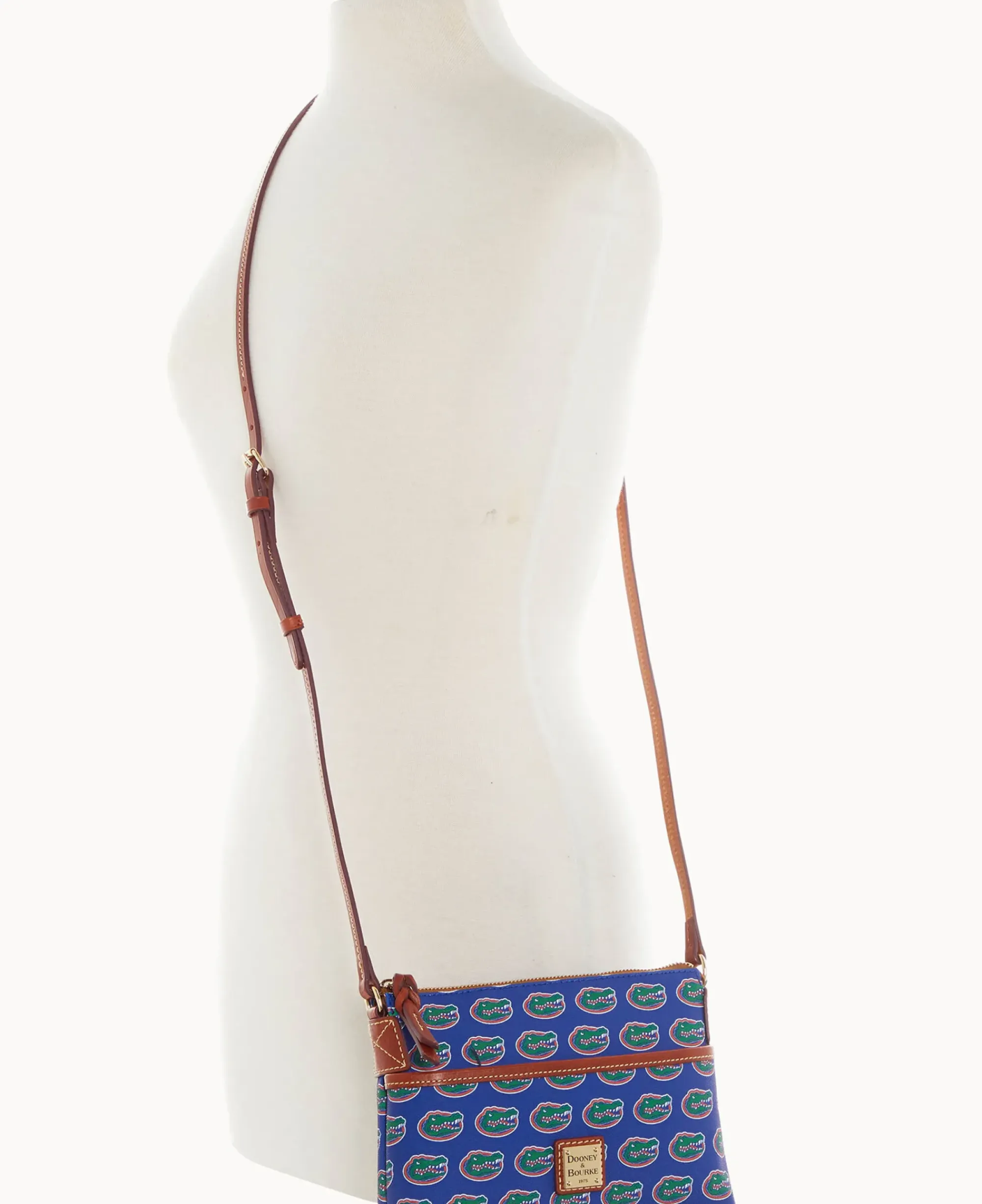 Dooney & Bourke Game Day Ready|Printed Fabric<Collegiate University of Florida Ginger Crossbody U OF FLORIDA