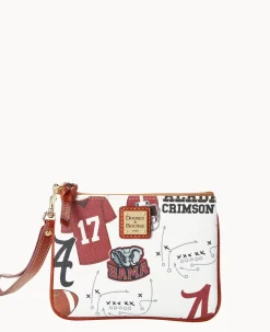 Dooney & Bourke Grab and Go|Wristlets<Collegiate University of Alabama Stadium Wristlet U OF ALABAMA