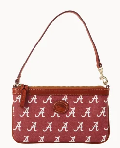 Dooney & Bourke Grab and Go|Wristlets<Collegiate University of Large Slim Wristlet Alabama