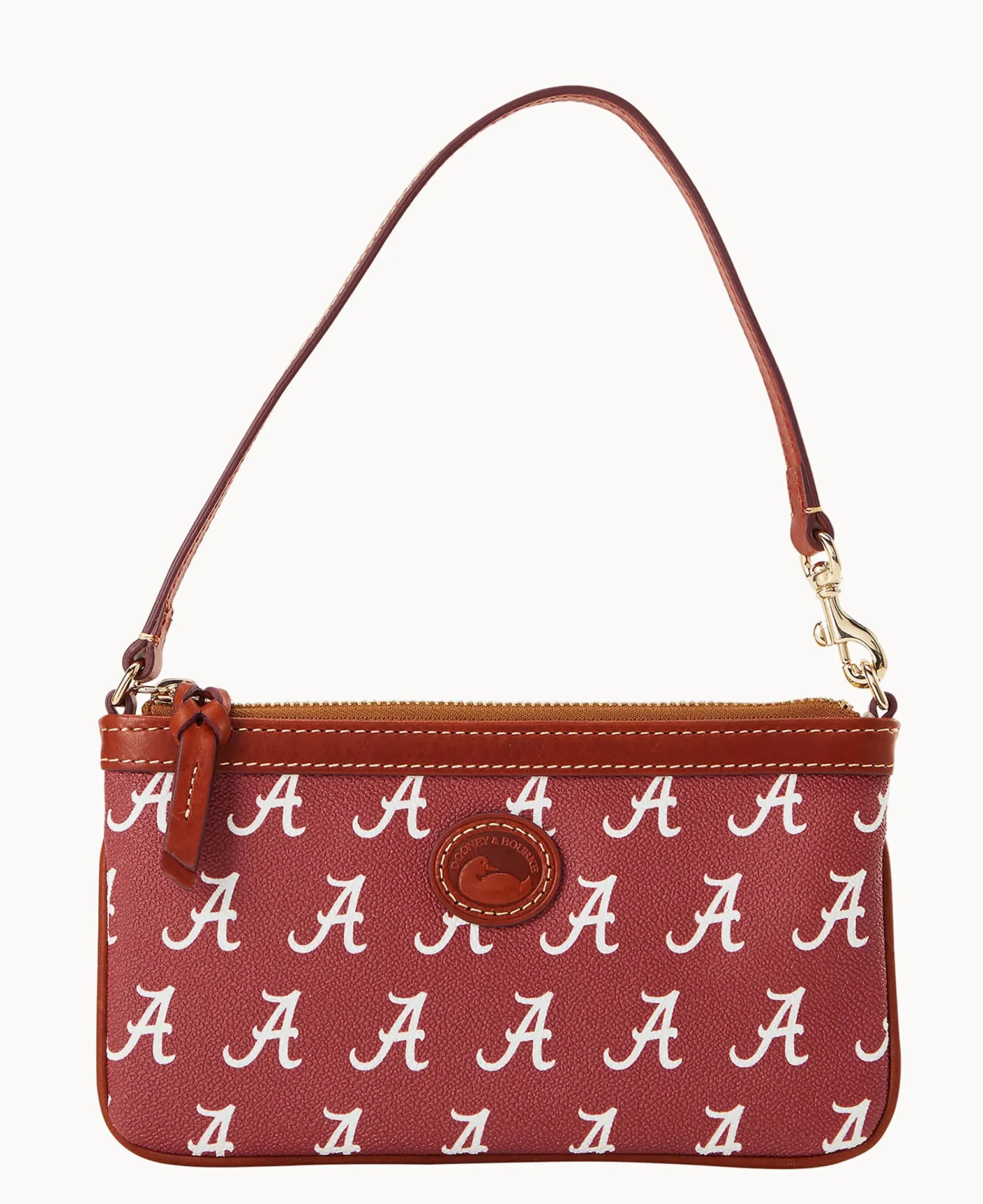 Dooney & Bourke Grab and Go|Wristlets<Collegiate University of Large Slim Wristlet Alabama
