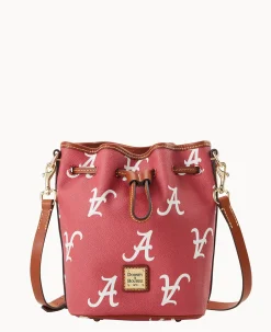 Dooney & Bourke Printed Fabric|Mini Bags<Collegiate University of Small Drawstring Alabama