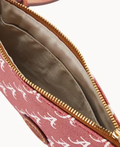 Dooney & Bourke Game Day Ready|Printed Fabric<Collegiate a Top Zip Crossbody University of Alabam