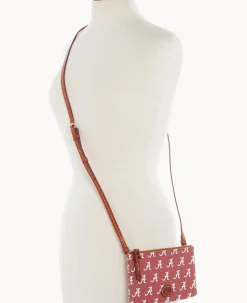 Dooney & Bourke Game Day Ready|Printed Fabric<Collegiate a Top Zip Crossbody University of Alabam
