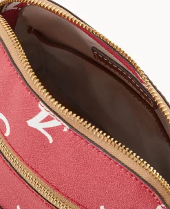 Dooney & Bourke Printed Fabric|Mini Bags<Collegiate University of Domed Crossbody Alabama