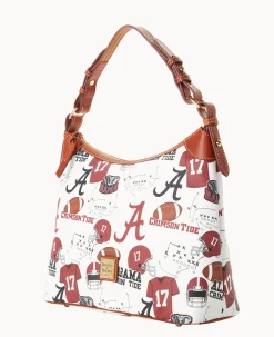Dooney & Bourke Game Day Ready|Printed Fabric<Collegiate University of Hobo Alabama