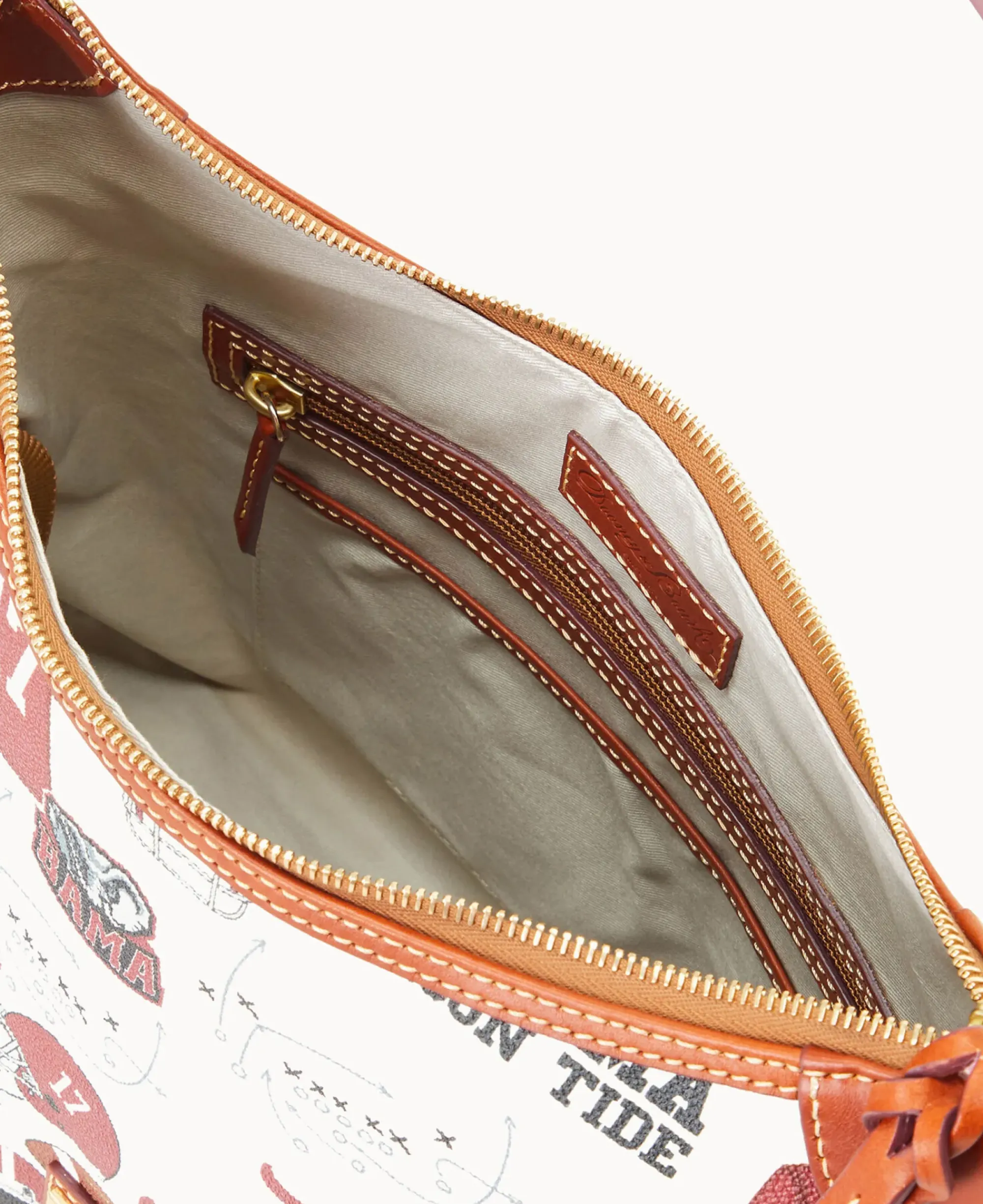 Dooney & Bourke Game Day Ready|Printed Fabric<Collegiate University of Hobo Alabama