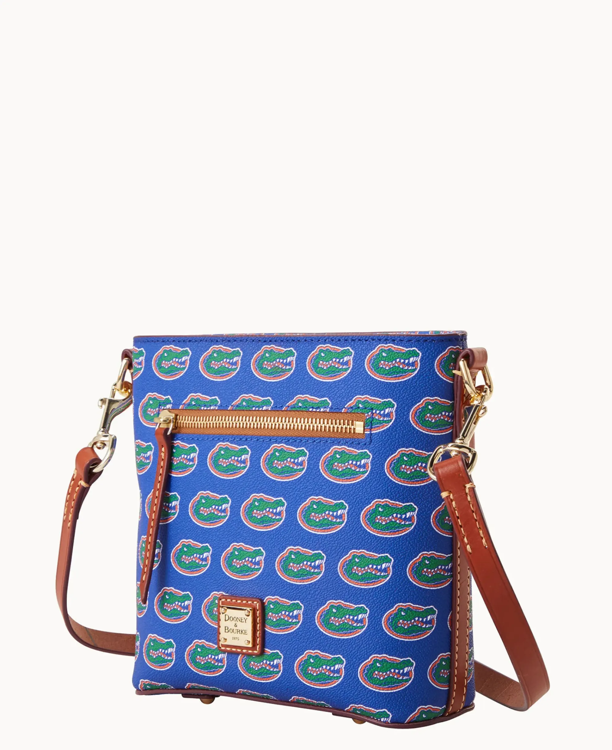 Dooney & Bourke Game Day Ready|Printed Fabric<Collegiate University of Florida Small Zip Crossbody U OF FLORIDA