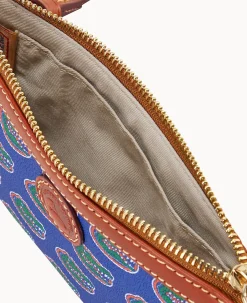 Dooney & Bourke Game Day Ready|Printed Fabric<Collegiate a Large Slim Crossbody University of Florid