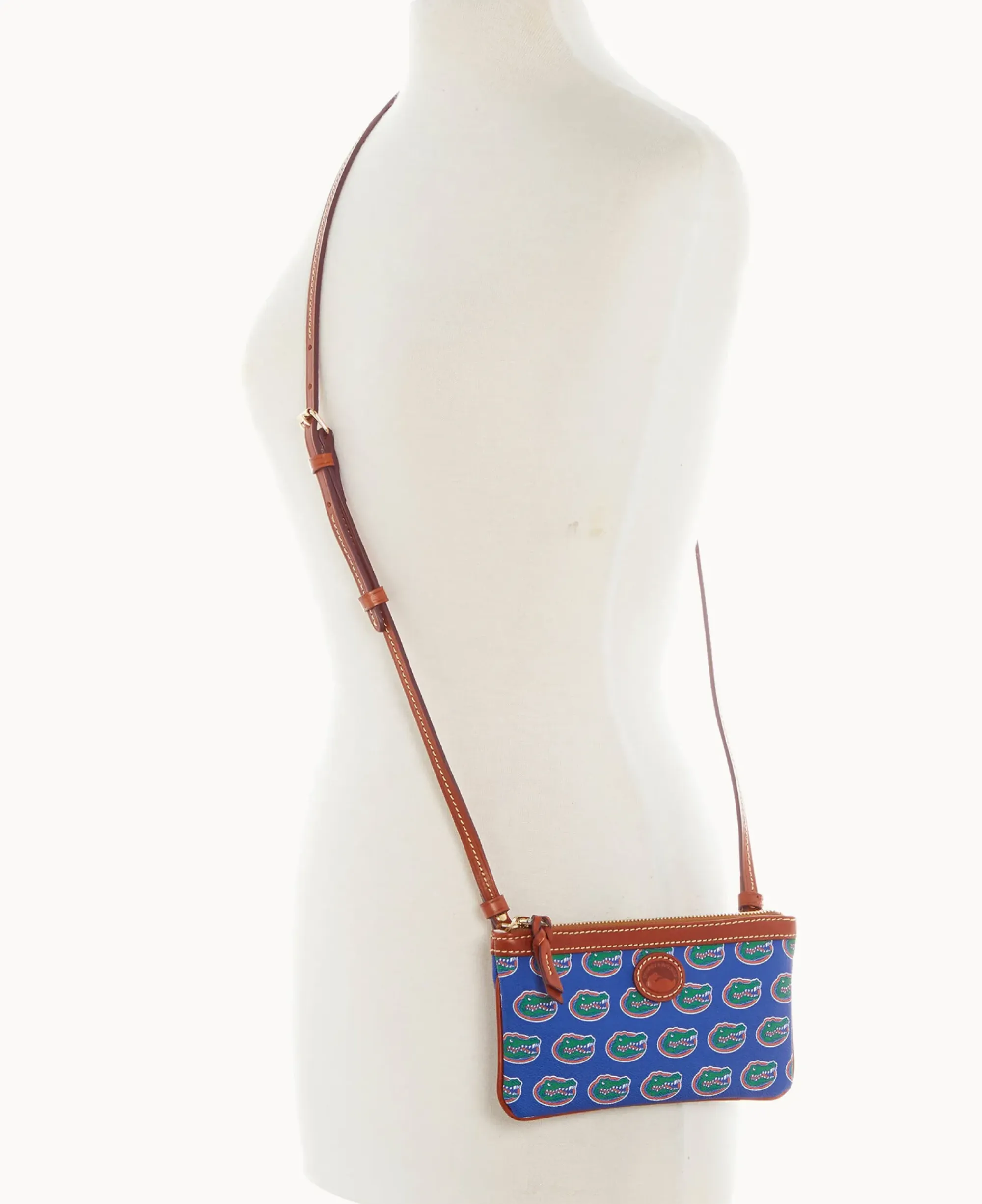 Dooney & Bourke Game Day Ready|Printed Fabric<Collegiate a Large Slim Crossbody University of Florid